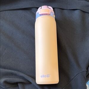 Ello Peach and Purple Stainless Steel Water Bottle
